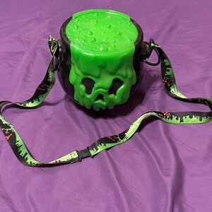 Green and Black Disney Popcorn Cauldron - 2018